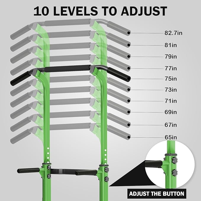 SogesHome Power Tower Pull Up Bar and Dip