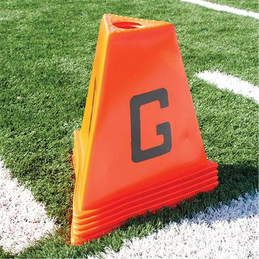 BSN Stackable Sideline Markers - 11 Piece Set 1 x 1 x 1