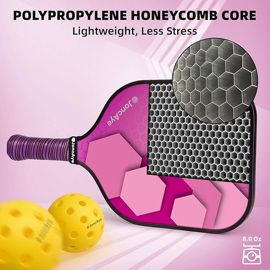 JoncAye Pickleball-Paddles-Set of 4 or 2 Rackets