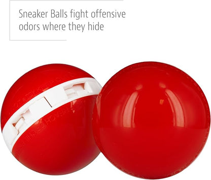 Odor-Fighting Shoe Fresheners, Eliminates Unpleasant Smells, Perfect For Sneakers, Gym Bags, Gear Bags, Drawers, Lockers, And More!, Baseball, 2 Pack