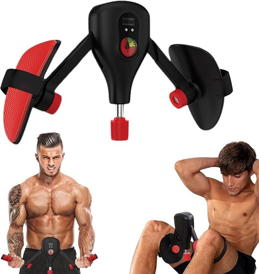 Thigh Master Adjustable Resistance 77 LB 2 in 1 Arm
