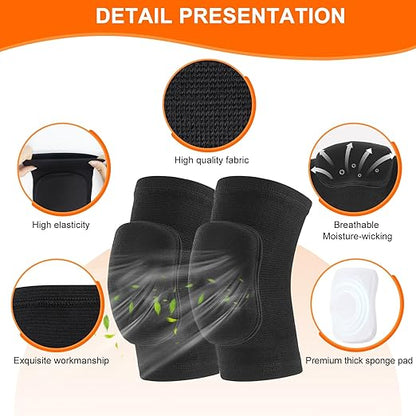 Volleyball Knee Pads for Women, Men, Youth, Girls, Kids, Knee brace for Volleyball Basketball Football Dance Yoga Tennis Running Cycling Workout Climbing Wrestling