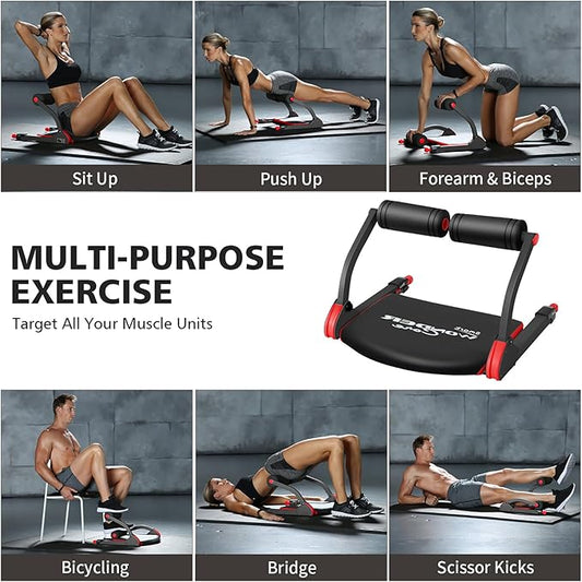 WONDER CORE SMART, Ab Machine, Ab Workout Equipment, Sit Up Machine & Exercise Equipment, Ab Crunch Machine for Stomach Workout, Ab Core Trainer Abdominal Machine for Home Gym