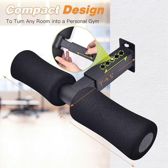 Wall Mounted Nordic Hamstring Curl - Lat Pulldown