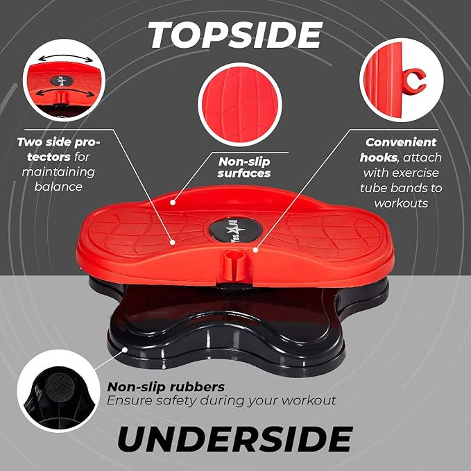 Yes4All Ab Twister Board 15 inch 2pcs in