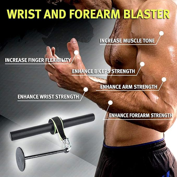 Forearm Wrist Roller Blaster Exerciser