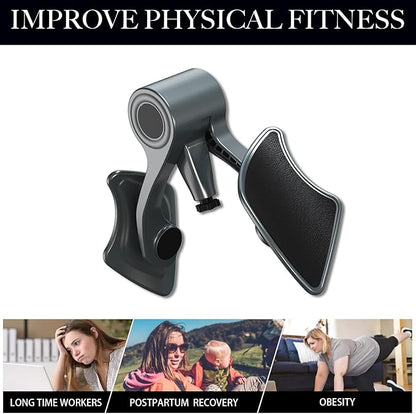 Thigh Master Hip Trainer Kegel Exerciser with Adjustable Baffle