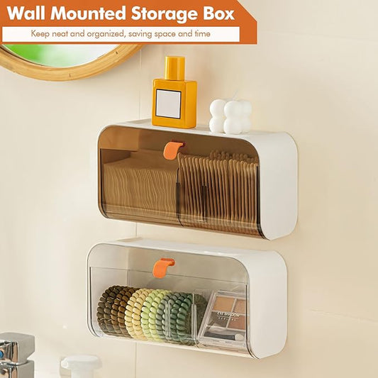 Poeland Wall Mounted Storage Box 2)