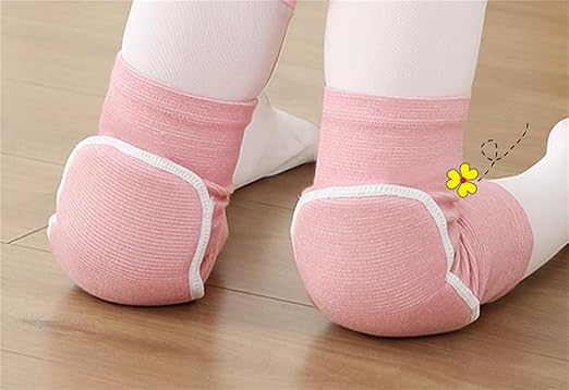 YYaaloa Knee Pads Sponge Knee Brace Breathable Flexible Elastic Knee Support for Volleyball, Dancing, Football, Yoga, Basketball, and Skating (Dark Pink 1Pair, Medium)