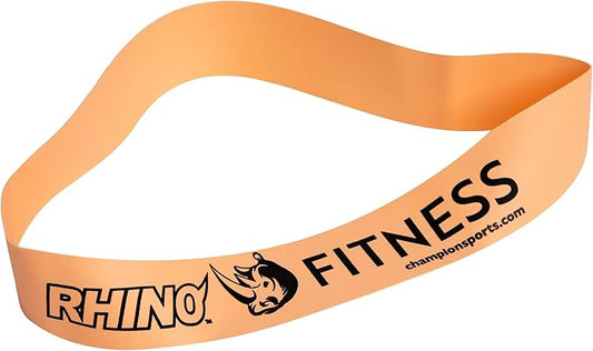 Champion Sports Stretch Loop Bands for Men and Women, Light to Heavy Resistance - Durable Fitness Band for Strength Training, Stretching, Rehabilitation - Premium Home Workout Equipment