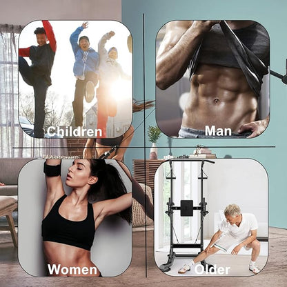 Power Tower Dip Station Pull Up Bar Exercise