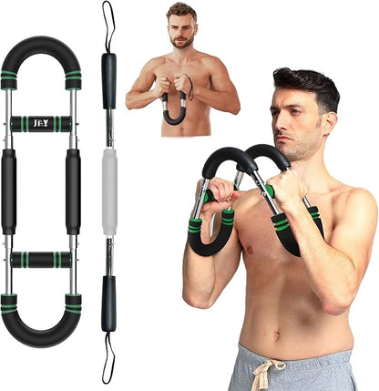 U-Shape Twister Arm Exerciser. Adjustable Chest Expander. Biceps