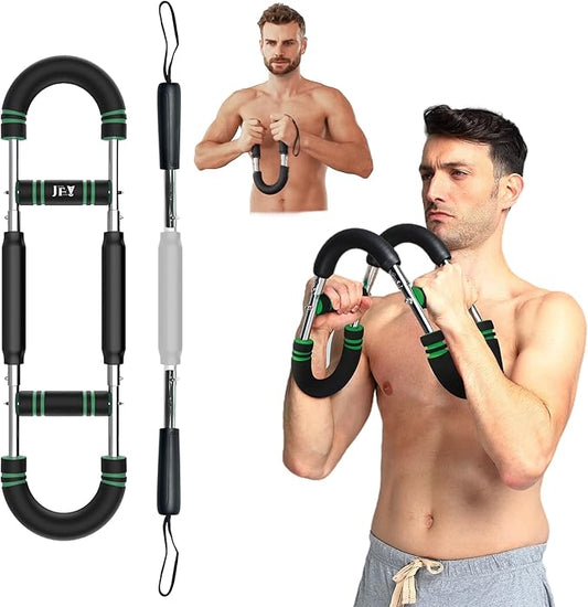U-Shape Twister Arm Exerciser. Adjustable Chest Expander. Biceps