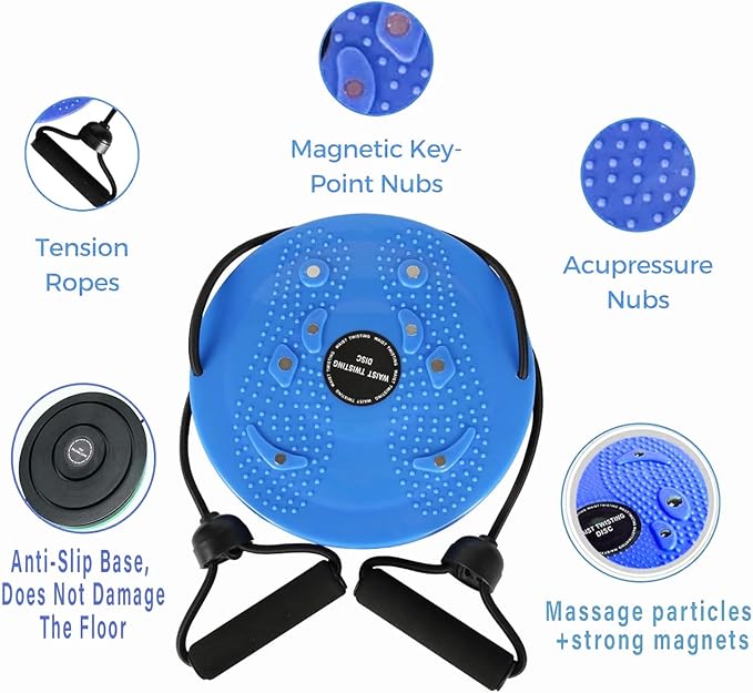Waist Whisper Disc Ab Twister Board for Exercise