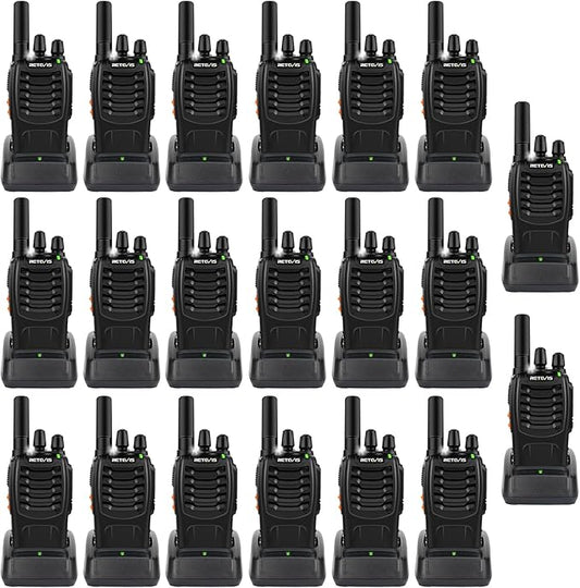 Retevis H-777 2 Way Radios Walkie Talkies Long Range 20 Pack)