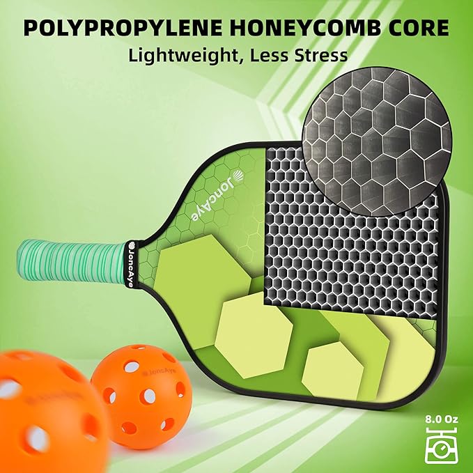 JoncAye Pickleball-Paddles-Set of 4 or 2 Rackets