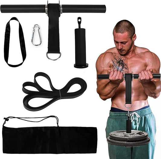 Forearm Strengthener,Wrist Roller,Forearm Strength Trainer,Can Exercise Without Weights,