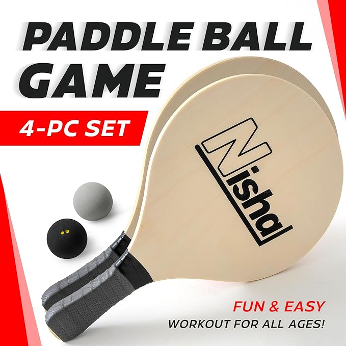 Nisha - Paddle Ball Set 2 Pro 2 Smash