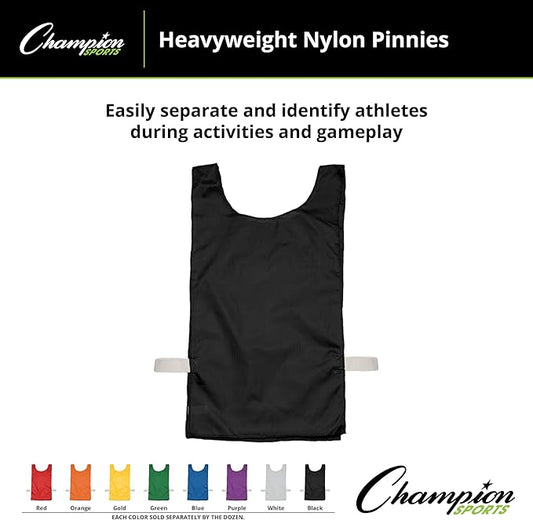 Champion Sports Heavyweight Nylon Pinnie - Available in 12)