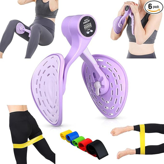 Poen Thigh Exerciser for Women Hip Trainer 5 Resistance
