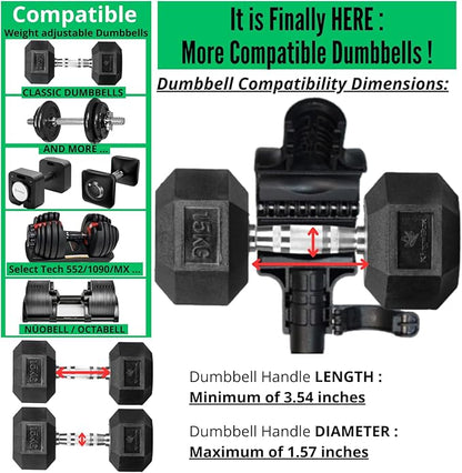Dumbbell barbell converter bar set. Dumbbell kettlebell converter. Dumbbell converter to barbell. Kettle grip for dumbbells. Maxbarbell adapter connector bar. Attachment for dumbbells