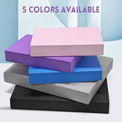 Balance Foam Pad, Balance Pads for Physical Therapy, Non-Slip Exercise Balance Board for Balance Workouts, Knee & Ankle Exercise, Core Balance and Strength Stability Training