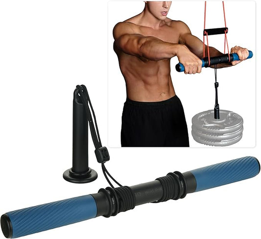 GD Hanging Wrist Roller Forearm Blaster- Forearm Strengthener