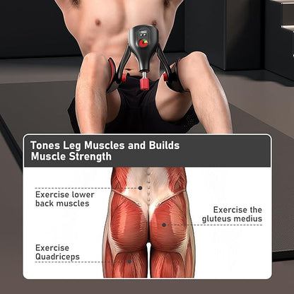 GROOFOO Thigh Master Thigh Exerciser with Counter