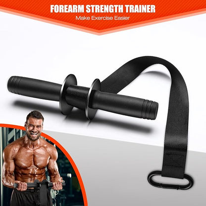 TOBWOLF Forearm Strengthener and Wrist Roller with Quick