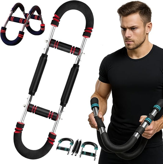 Twister Arm Trainer: 40-100lb Adjustable Chest Workout Equipment , Portable for Home