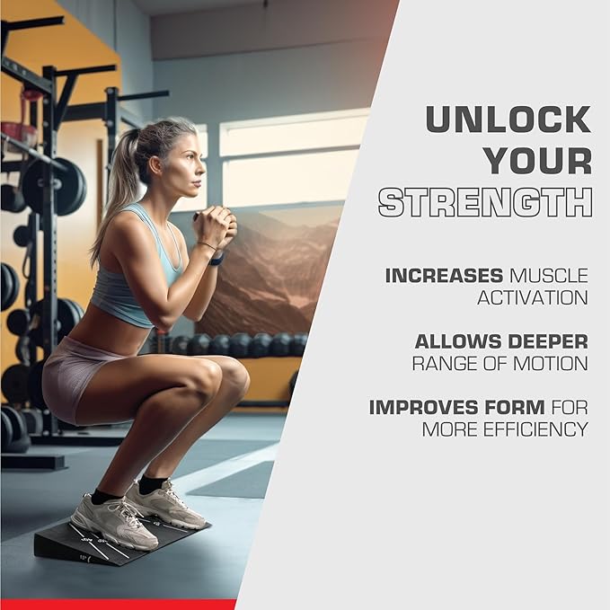 Squat Wedge Block - Squat Weight Lifting Wedges