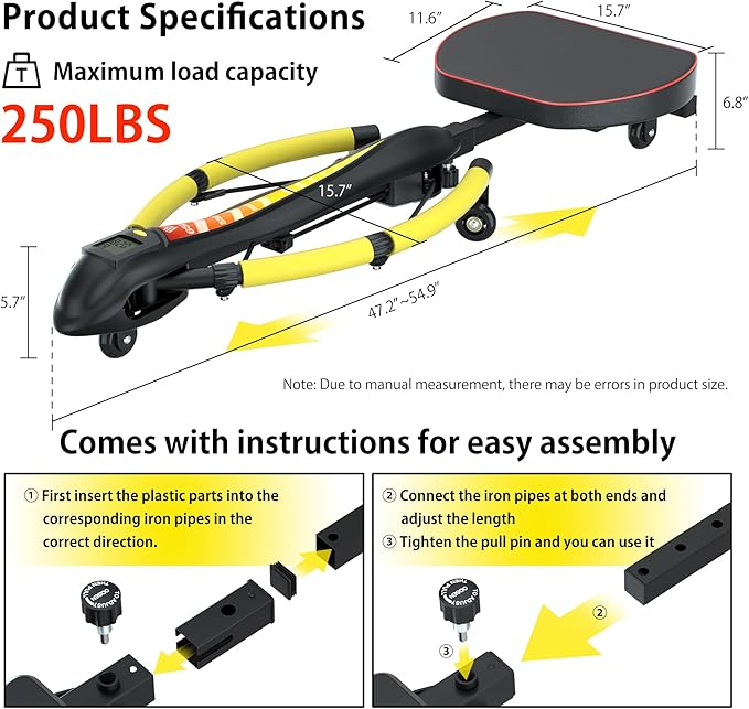VIVITORY 4-in-1 Multi-Functional Rowing Machine AB Workout Machine, Core & Abdominal Trainers, Adjustable Dragonfly Machine, Strength Training Full Body Workout, Home Gym Fitness Equipment