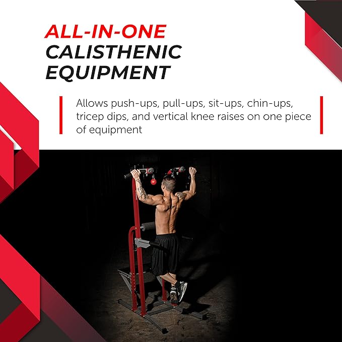 Stamina Power Tower - Dip Bar Pull Up 250 lbs