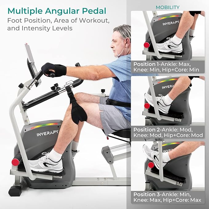 by Innova RCT2025 Recumbent Cross Trainer with Swivel