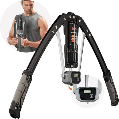 Lifepro Arm Exercise Hydraulic Power Twister Arm and 22-440lbs, Bicep