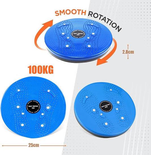 Waist Whisper Disc Ab Twister Board for Exercise