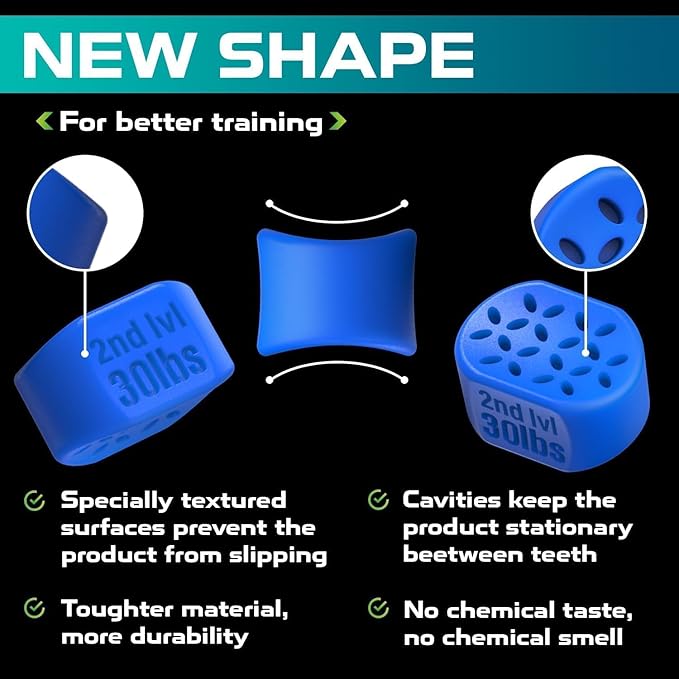 Jawline Exerciser for Men & Women - Powerful