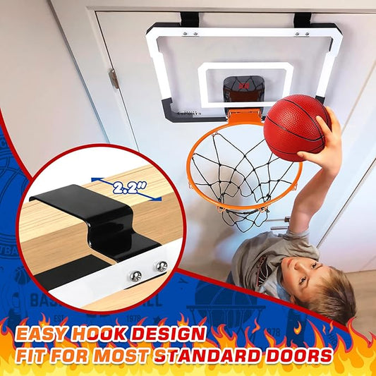 Indoor Mini Basketball Hoop for Kids and Adults
