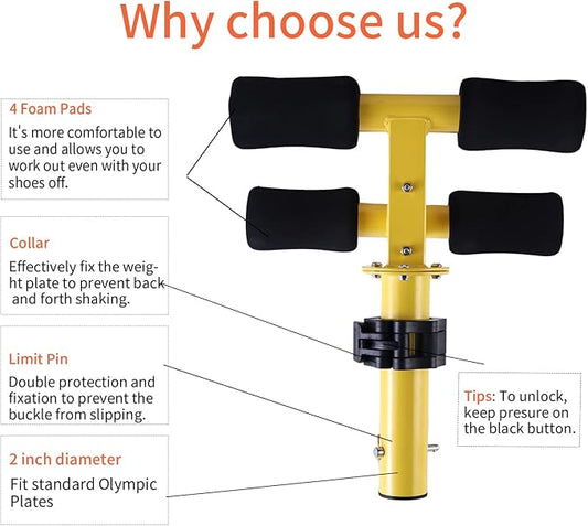 Fitarc Tib Bar 1" or 2" Olympic
