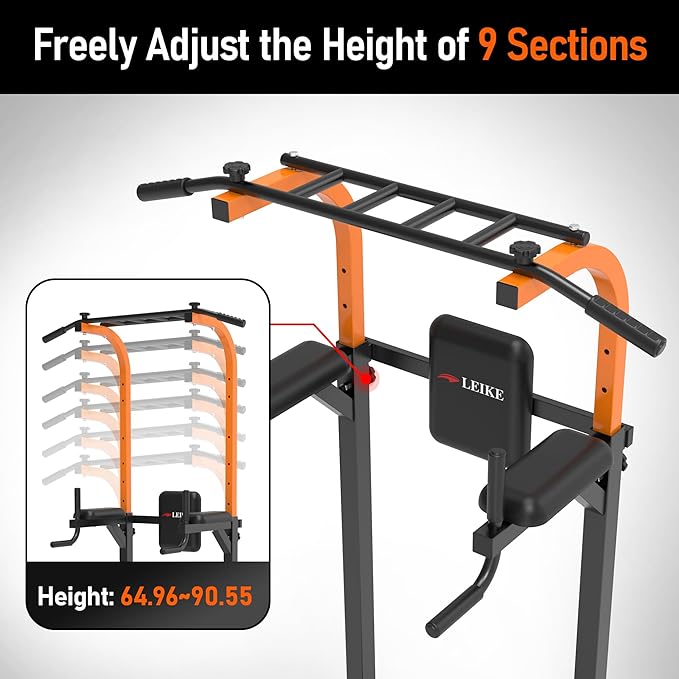 leikefitness Multifunction Power Tower Exercise Equipment
