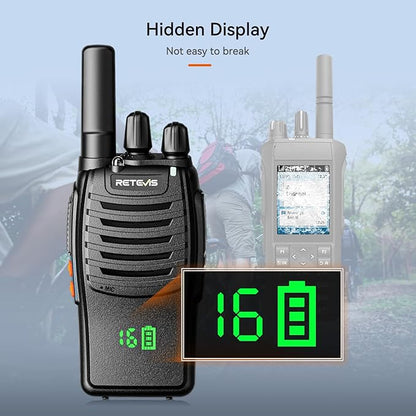 Retevis H-777H Walkie Talkies Long Range 2 Way (1 Pack)