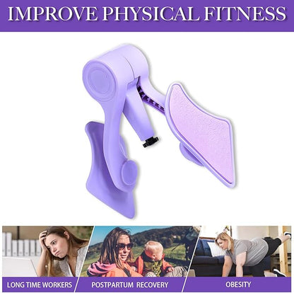 Thigh Master Hip Trainer Kegel Exerciser with Adjustable Baffle