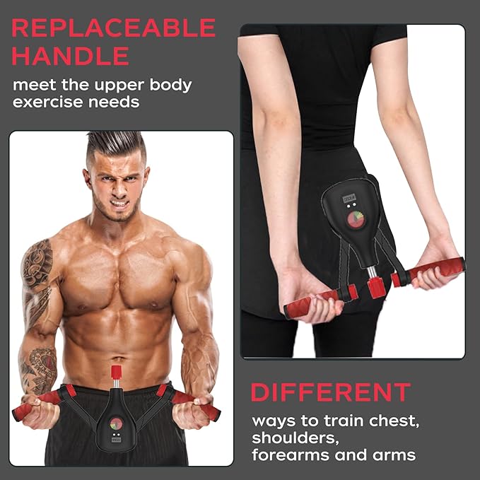 Thigh Master Adjustable Resistance 77 LB 2 in 1 Arm