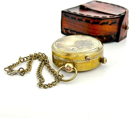 Brass Compass - So You can Always find