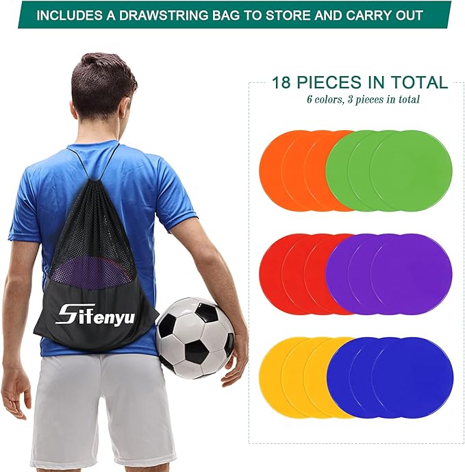Spot Markers 9Inch 10 Inch 6pcs 18pcs Rubber