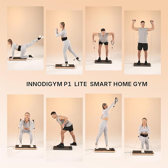 P1 Lite Ultra-Thin Smart Home Gym 133 lbs 4 Modes