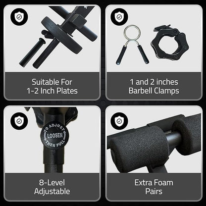 Tib Bar Adjustable Atg Pro Gear-Fits Both 2 1-Inch Plates,