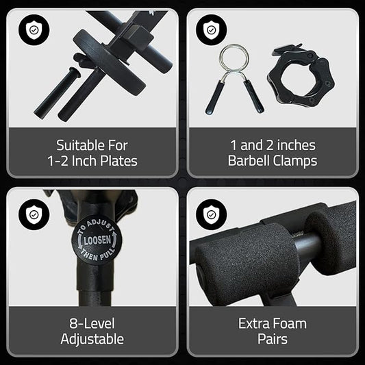 Tib Bar Adjustable Atg Pro Gear-Fits Both 2 1-Inch Plates,