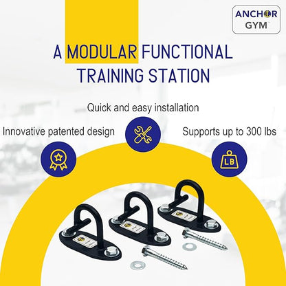 The Anchor Gym Anchor Gym-Mini H1 (Set of 3) -