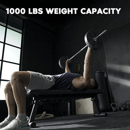 FLYBIRD Flat Bench 600/1000 LBS 2 Versions